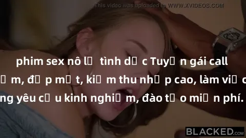 phim sex nô lệ tình dục Tuyển gái call girl Việt Nam gợi cảm, đẹp mắt, kiếm thu nhập cao, làm việc linh hoạt, không yêu cầu kinh nghiệm, đào tạo miễn phí. Liên hệ ngay để biết thêm chi tiết!